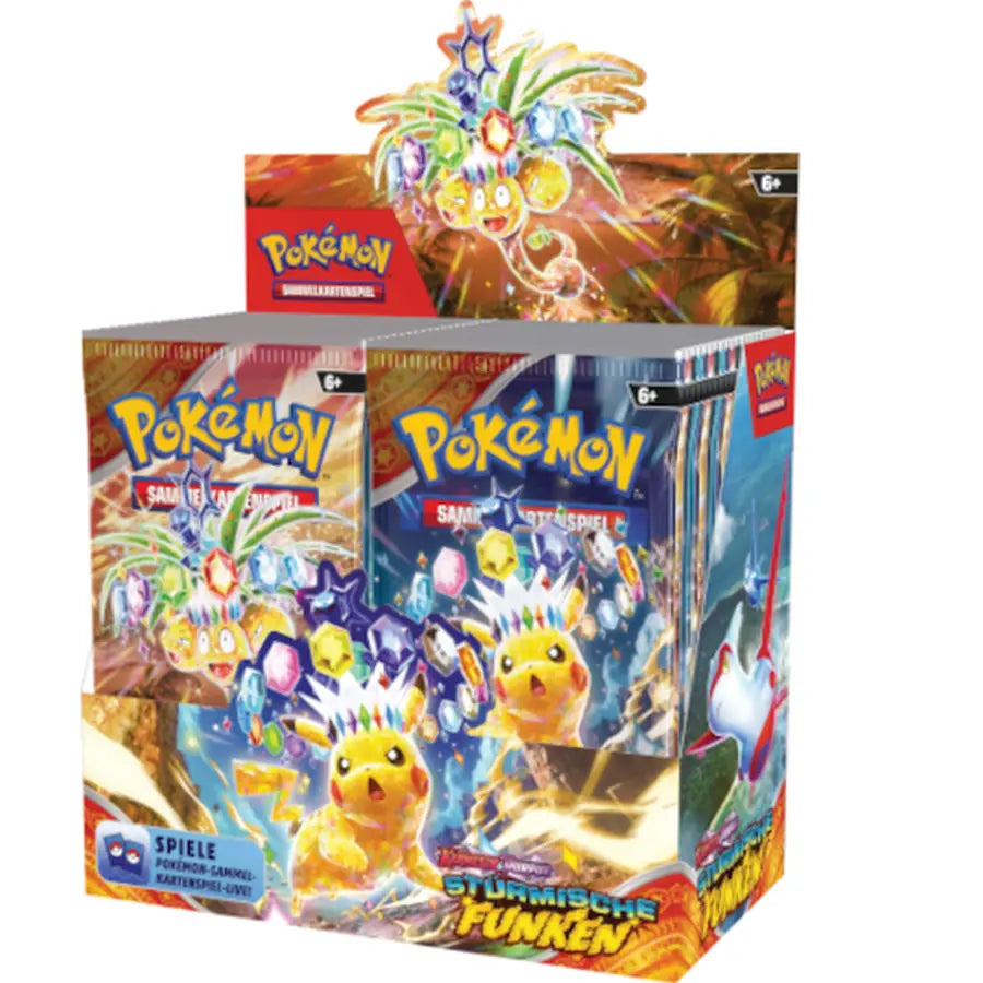 Pokémon Stürmische Funken Booster Display 36er Deutsch